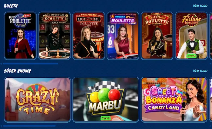 SG Juegos ruleta