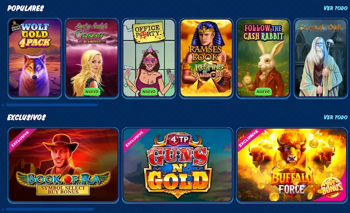 SG Juegos slot